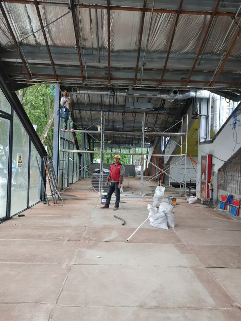 20210424/6083be65bb8c0.jpg 阿記燒烤店餐廳裝修工地現場.jpg